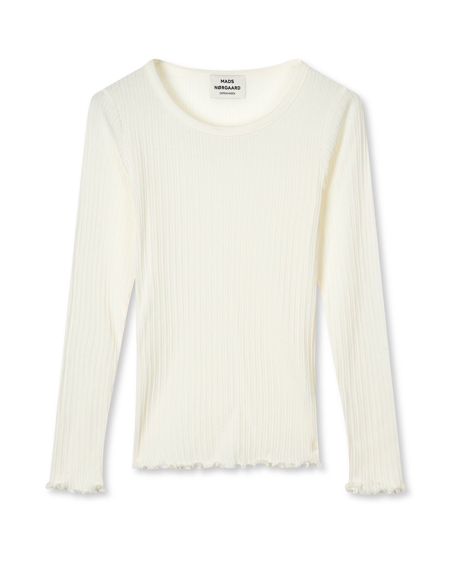 Pointella Troja langærmet t-shirt - Vanilla Ice